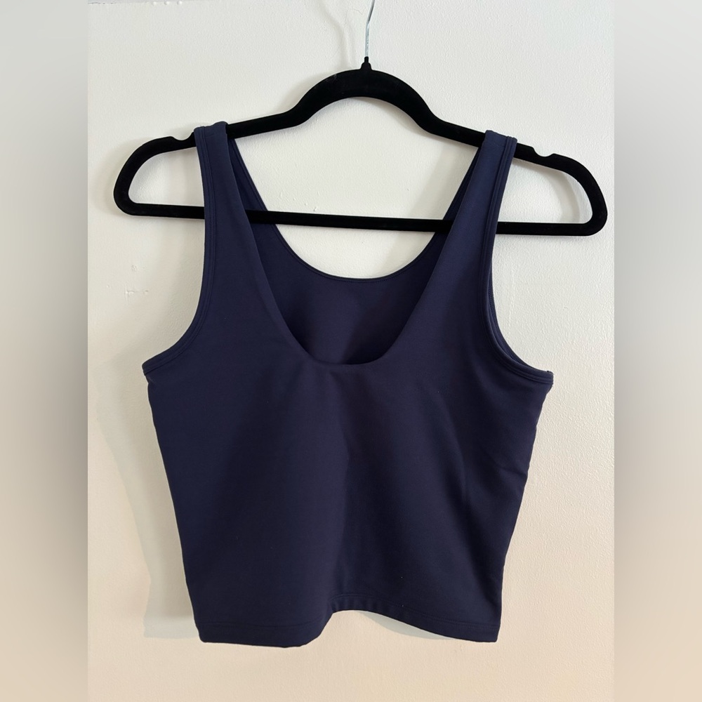 Under Armour workout tank top | Medium | Navy | Buttery Soft | NWT - Picture 4 of 7